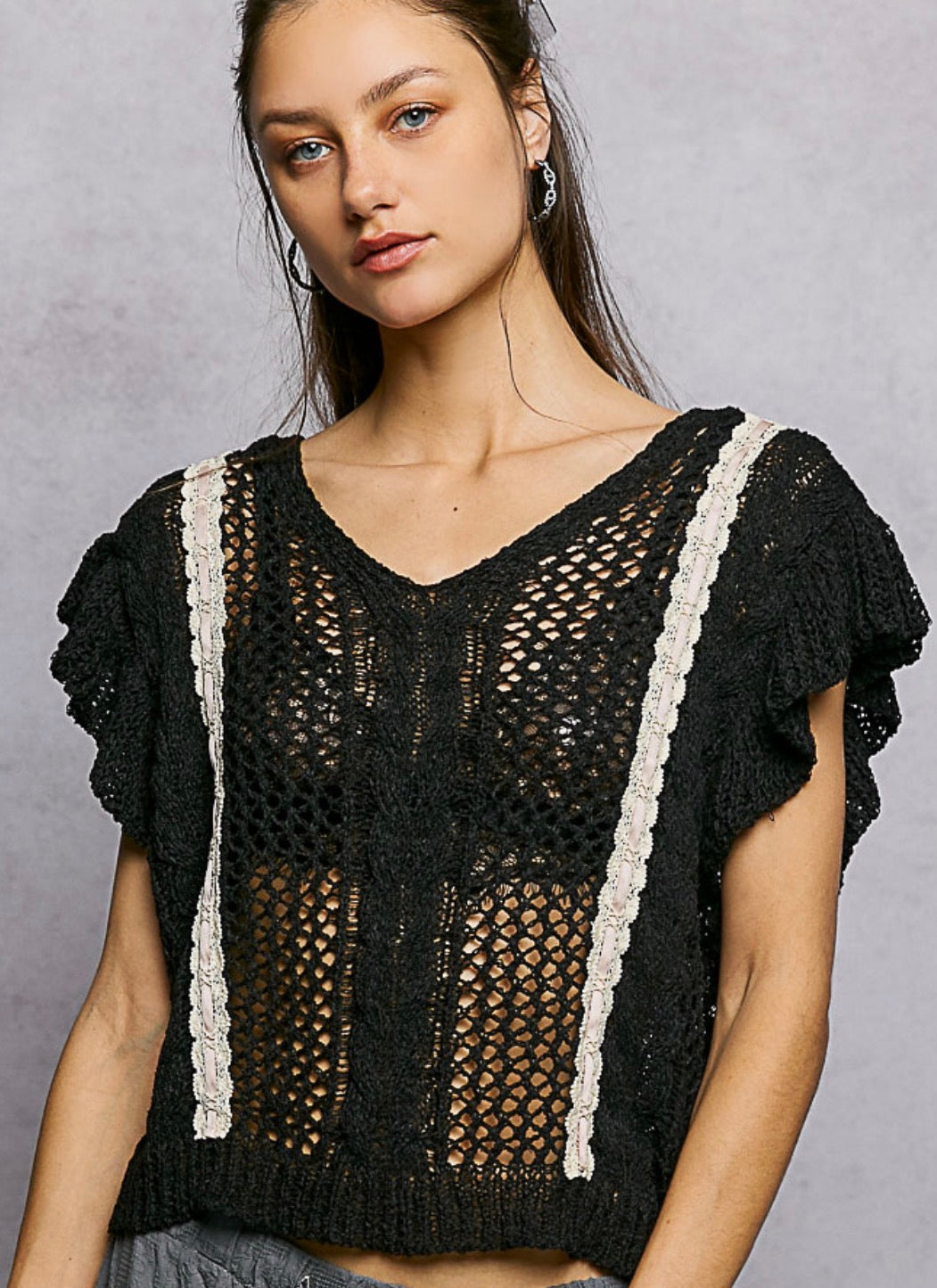 Noire Knit Top