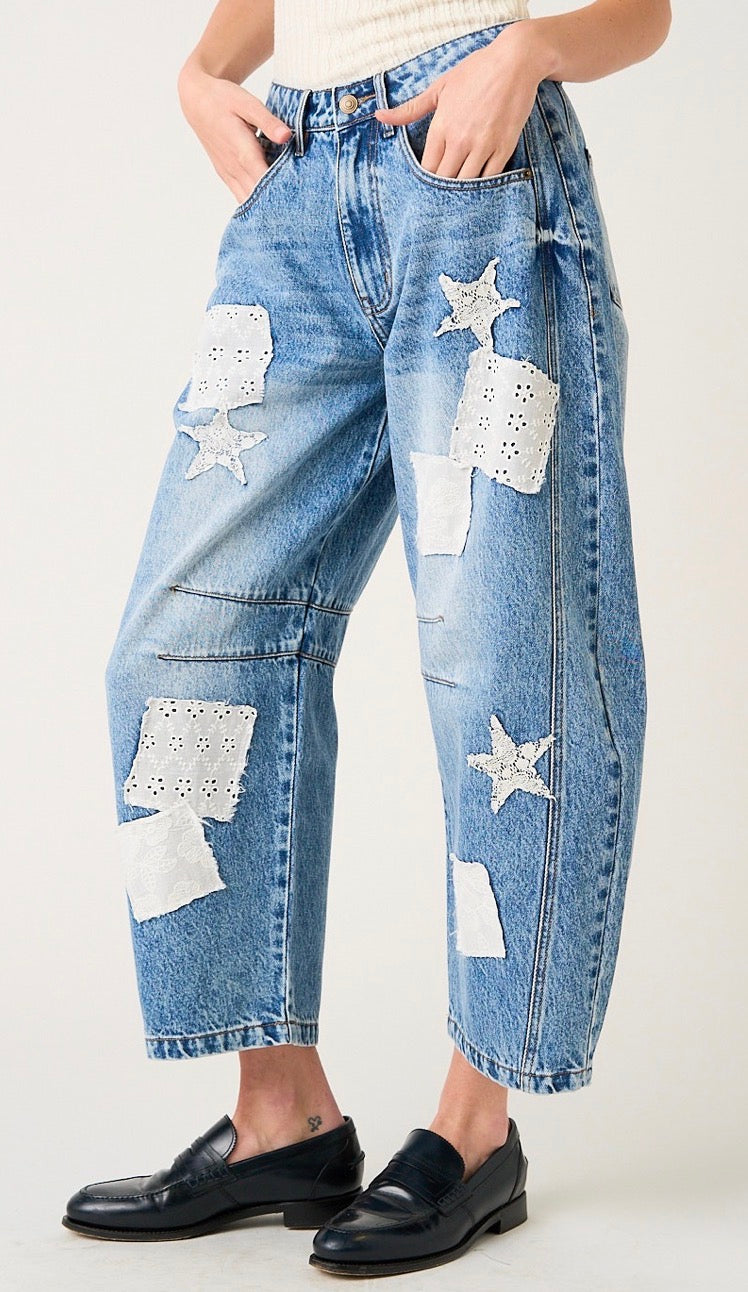 Happy Stitch Jeans