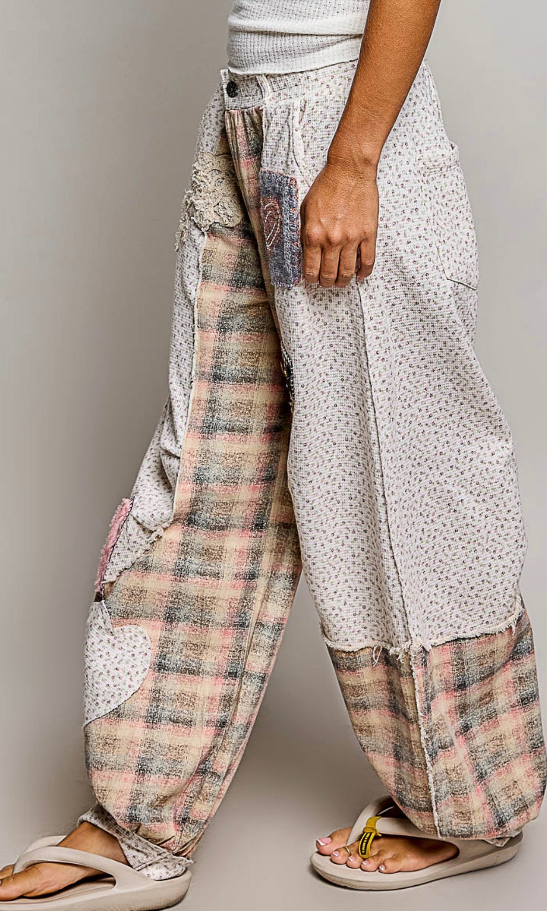 Pretty in Pink Plaid Pants 💕