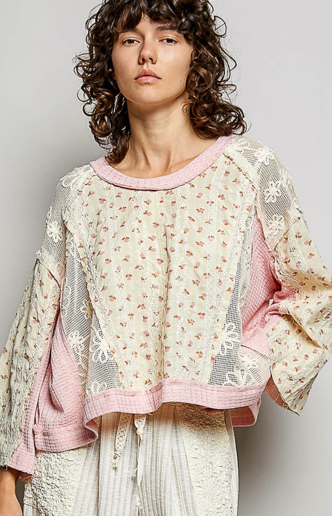 Porcelain Honey Top