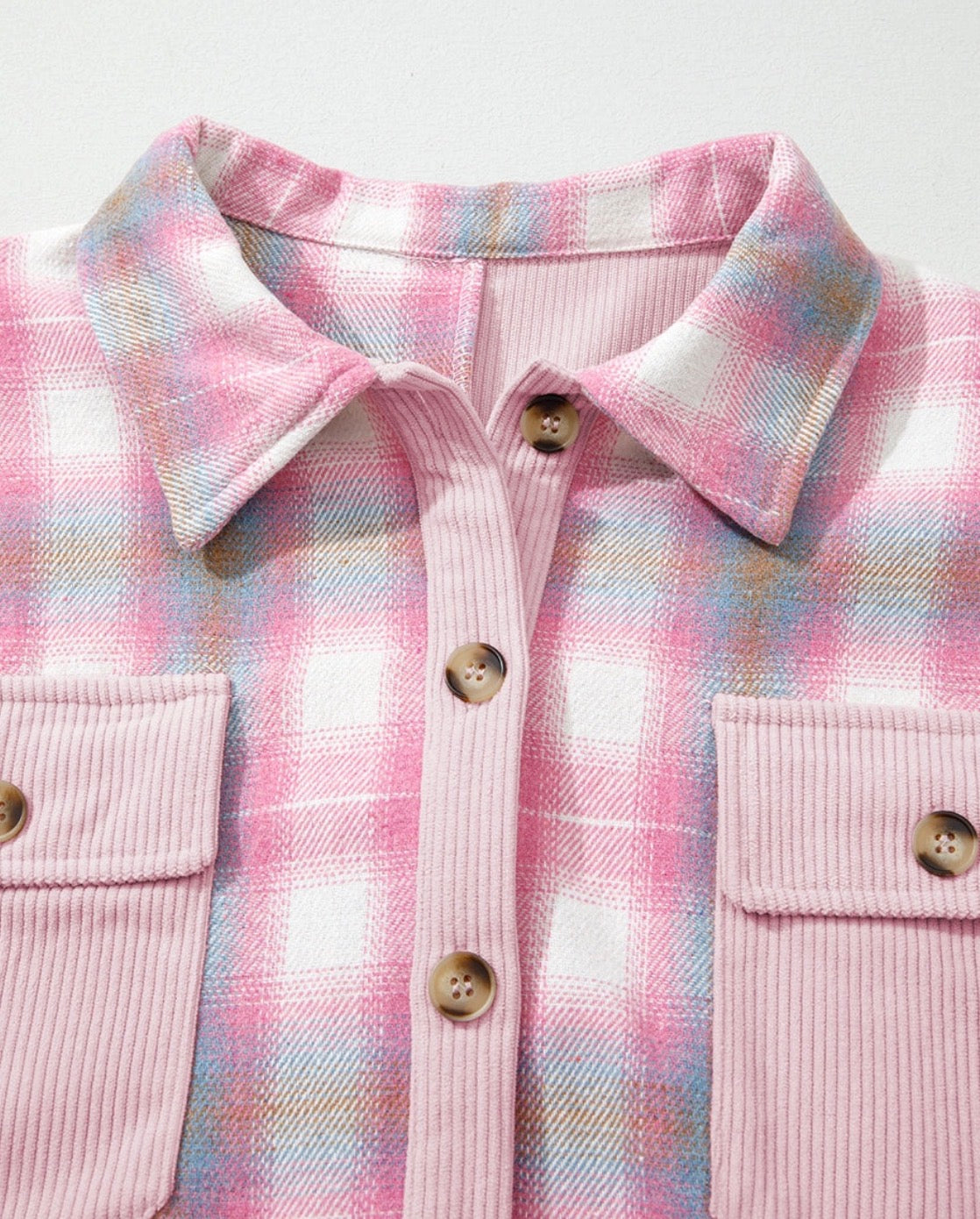 Candy Check Shacket
