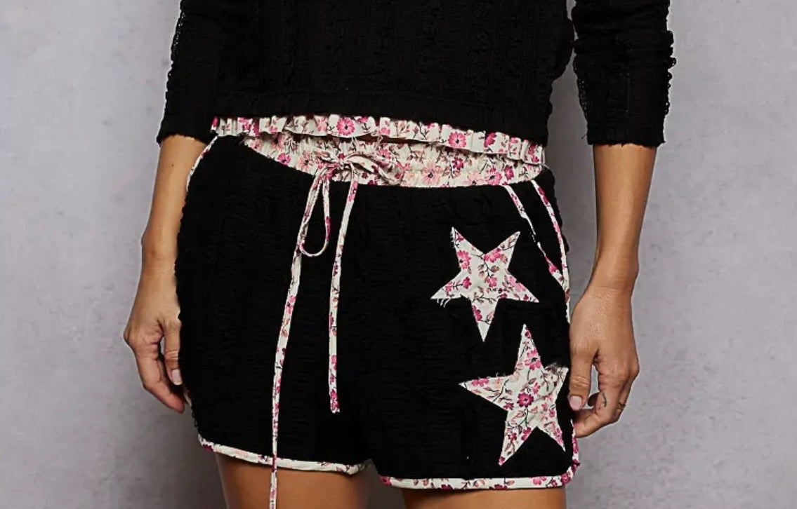 Floral Star Short