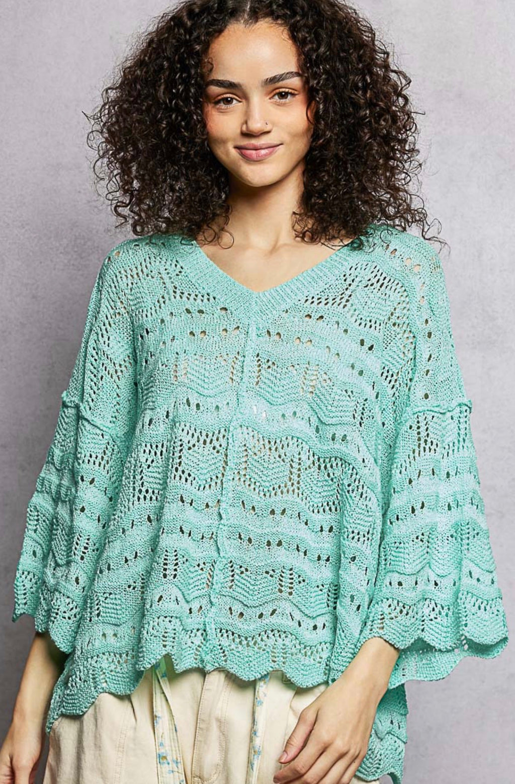 Seafoam Serenade Top