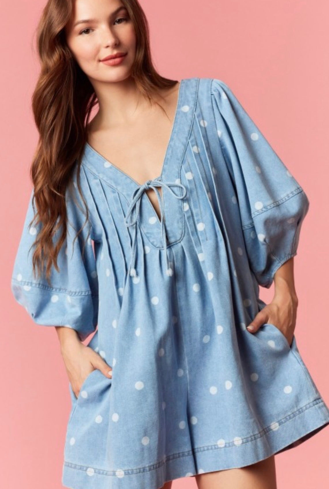 Polka Picnic Playsuit