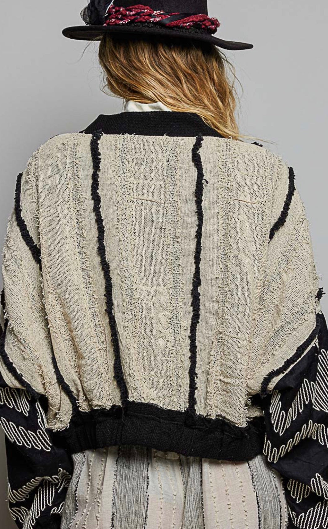 Stitched Rebel Bomber Jacket