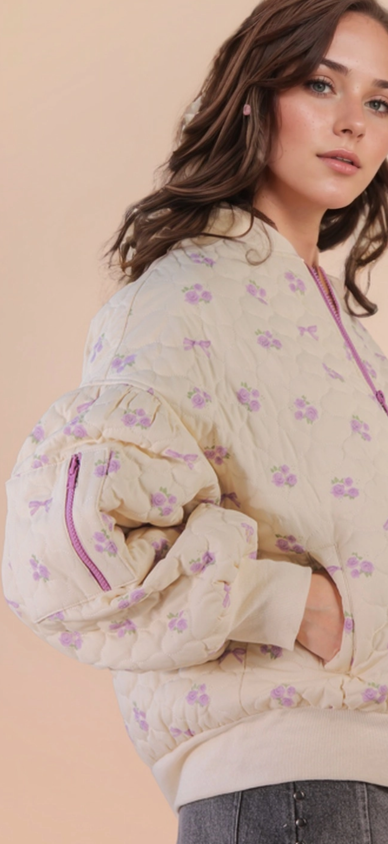Lavender Bloom Jacket