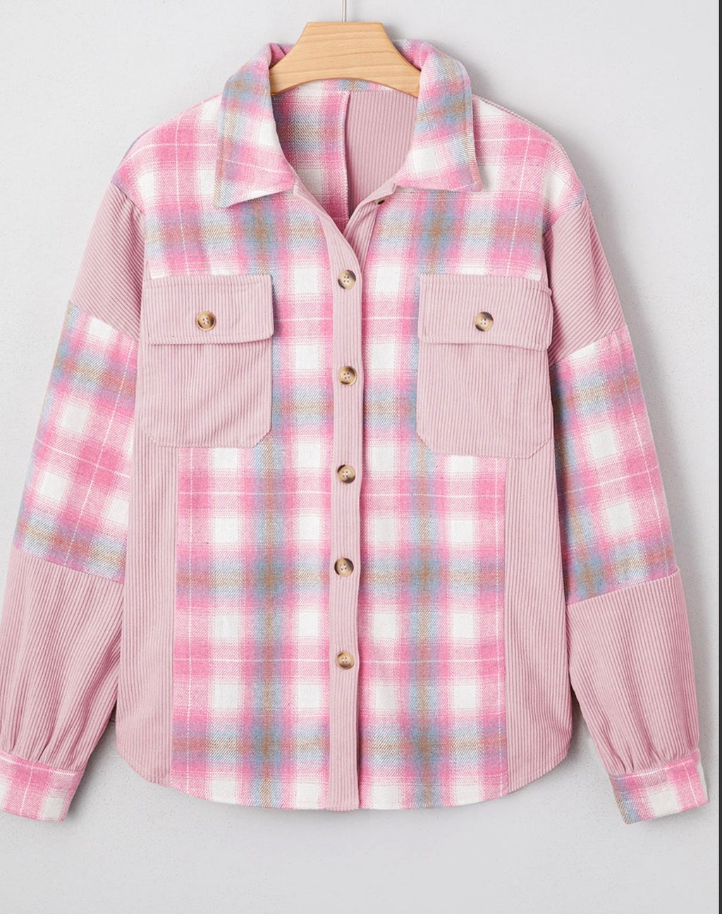Candy Check Shacket