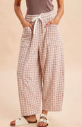Gingham Cloud Pants