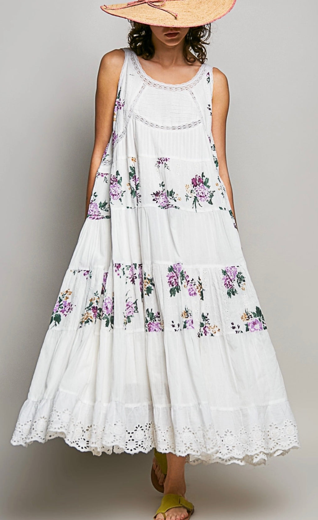 Lavender Garden Maxi Dress
