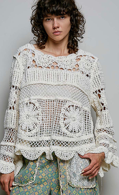 Beach House Lace Top