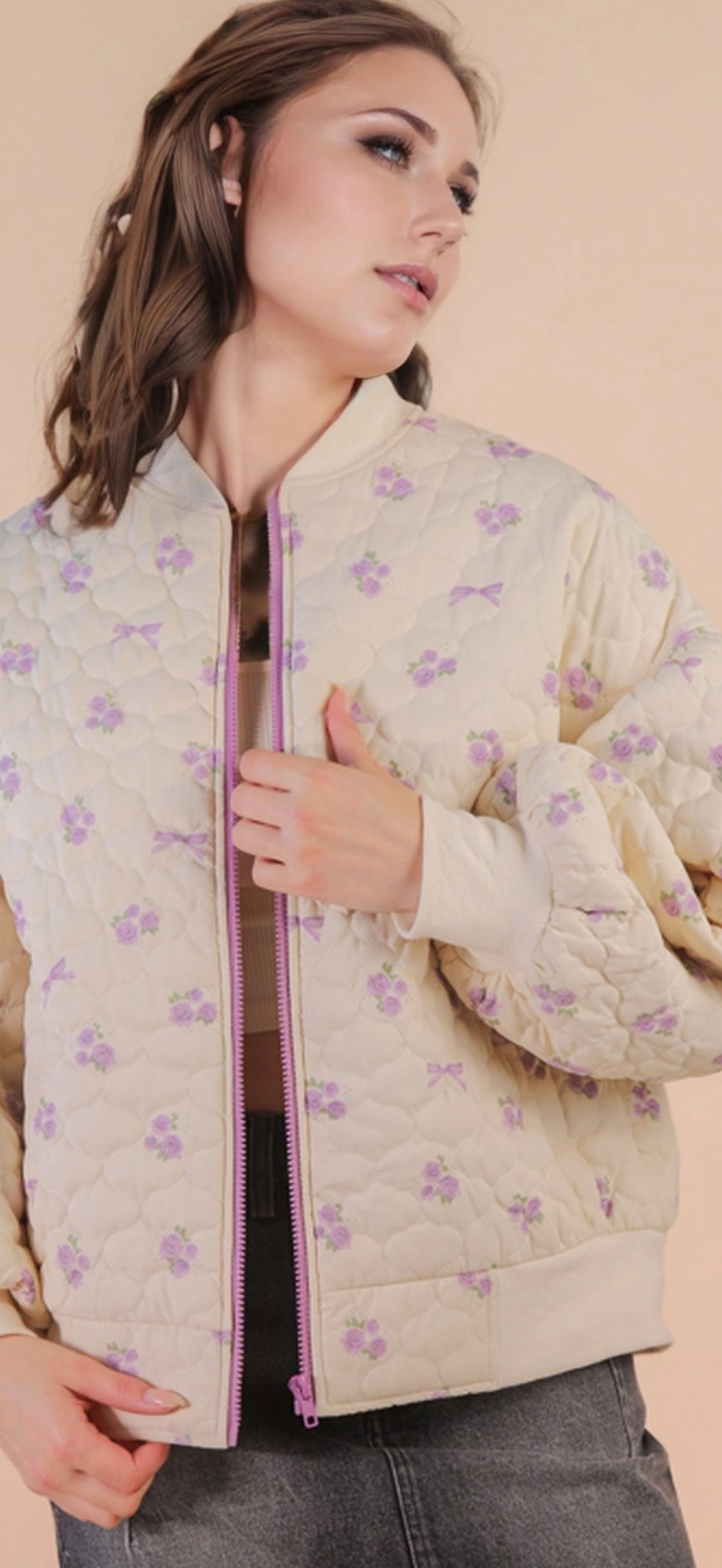 Lavender Bloom Jacket