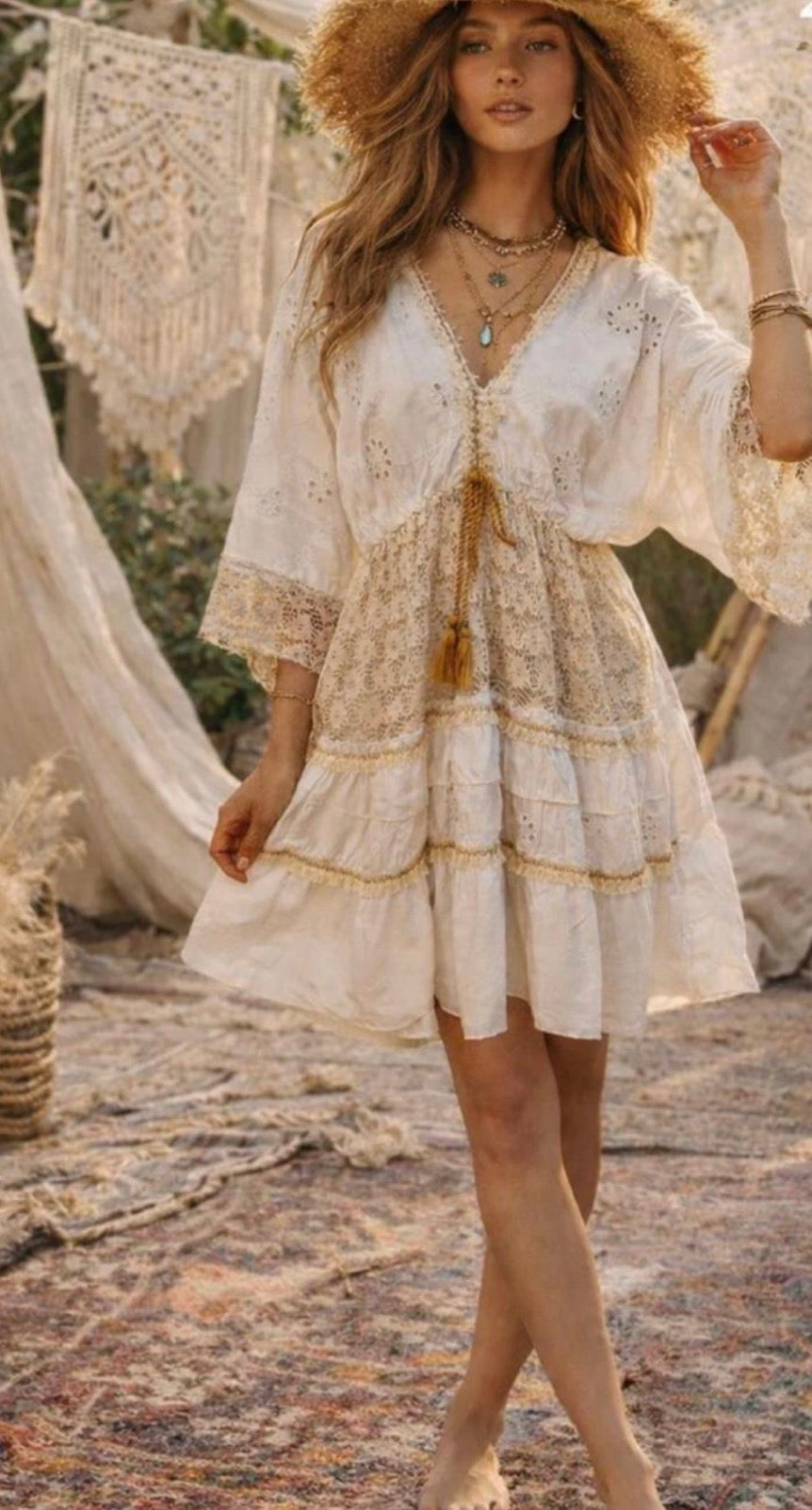 Lace & Light Dress