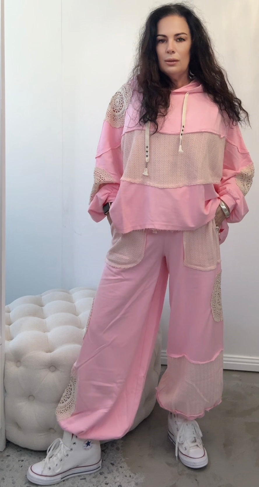 Kylie Lounge Pant- Black