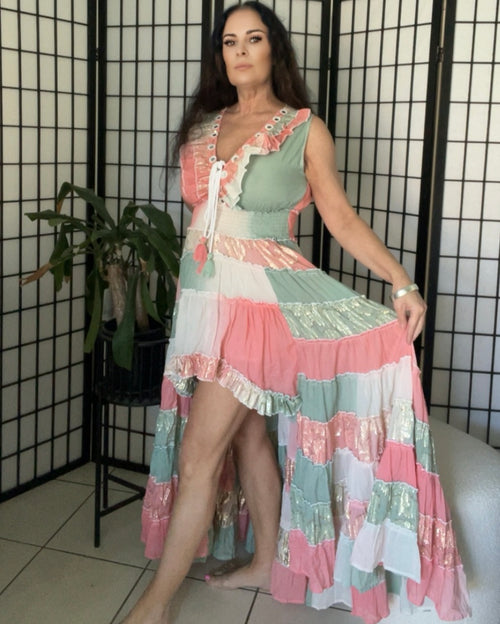 Abbey Hi Low Maxi Dress