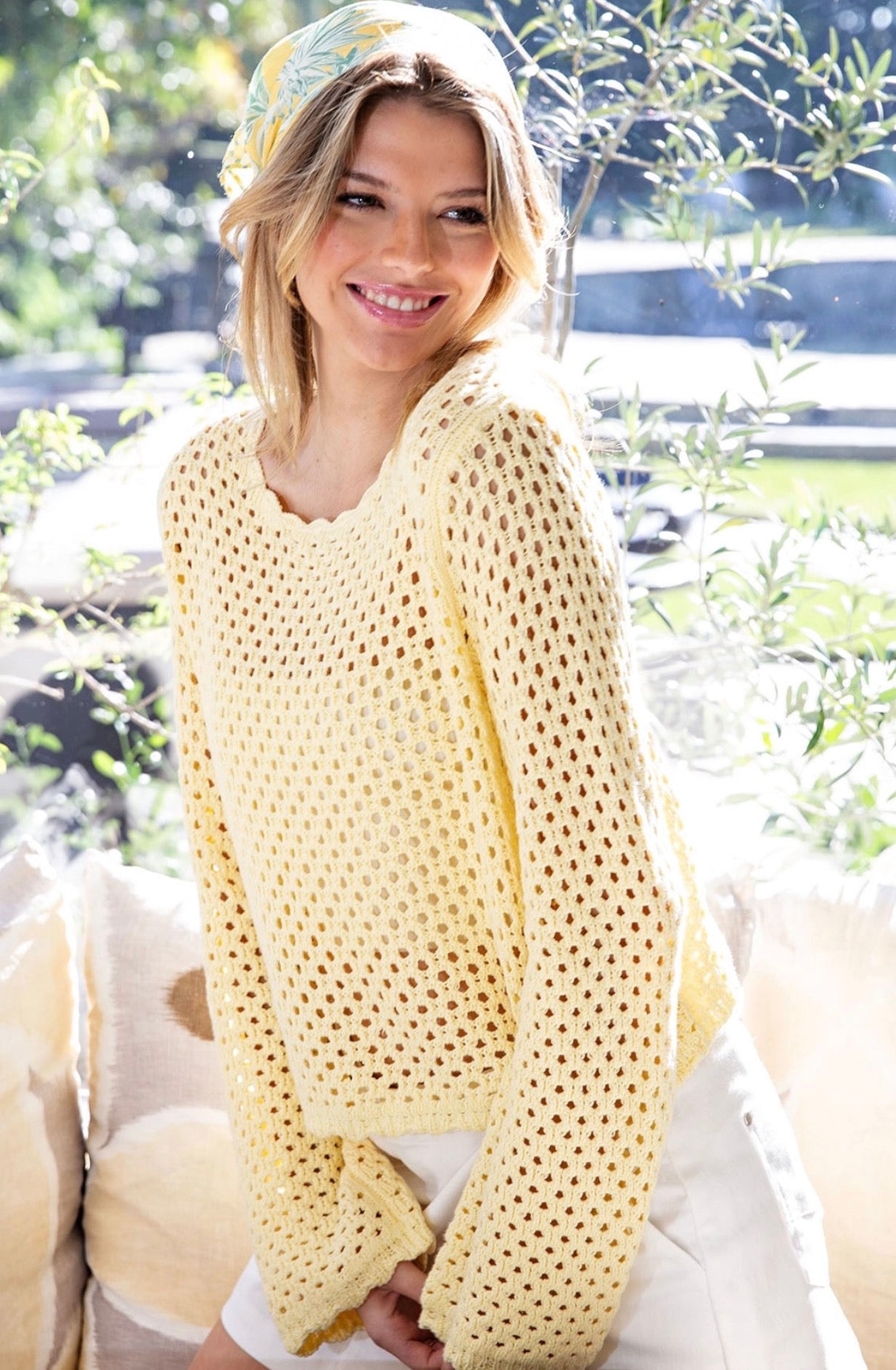 Lemon Grove Knit Top