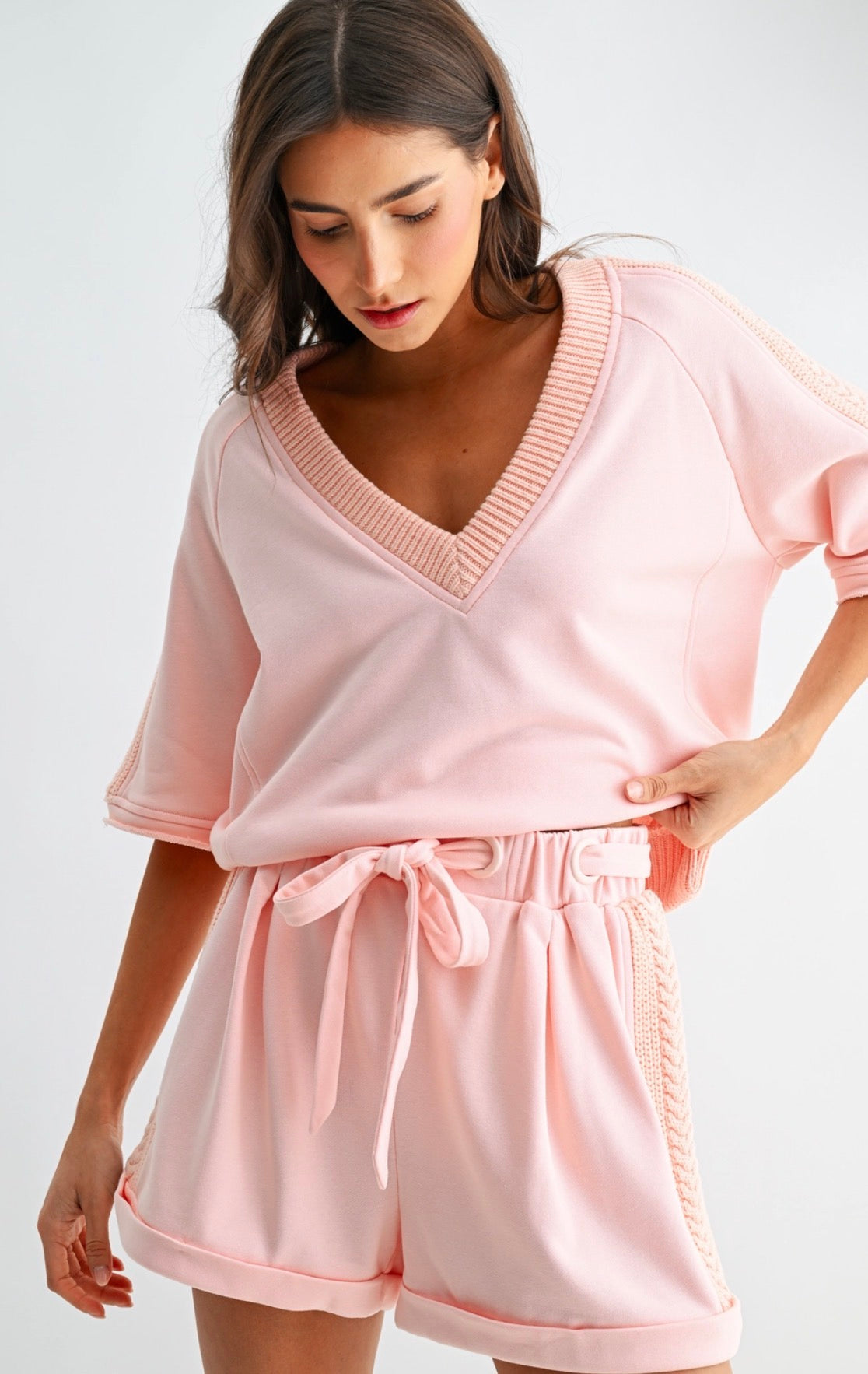 Blush Crush Short Set