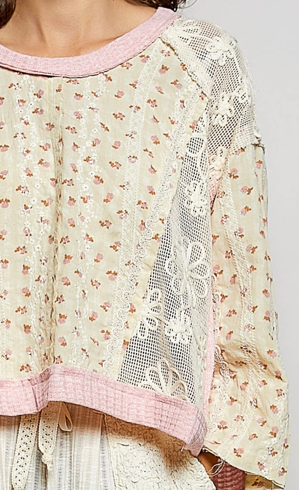 Porcelain Honey Top