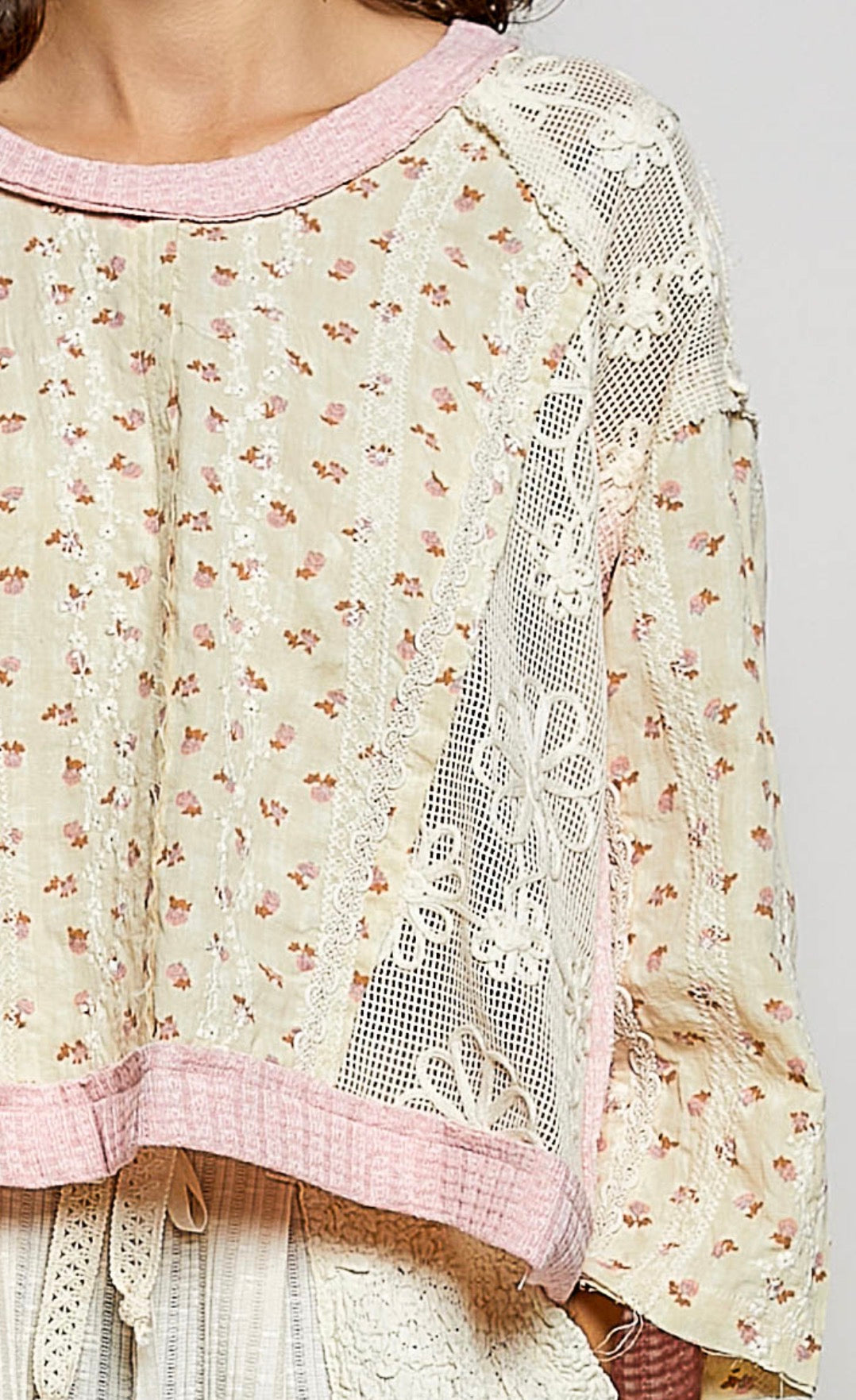 Porcelain Honey Top