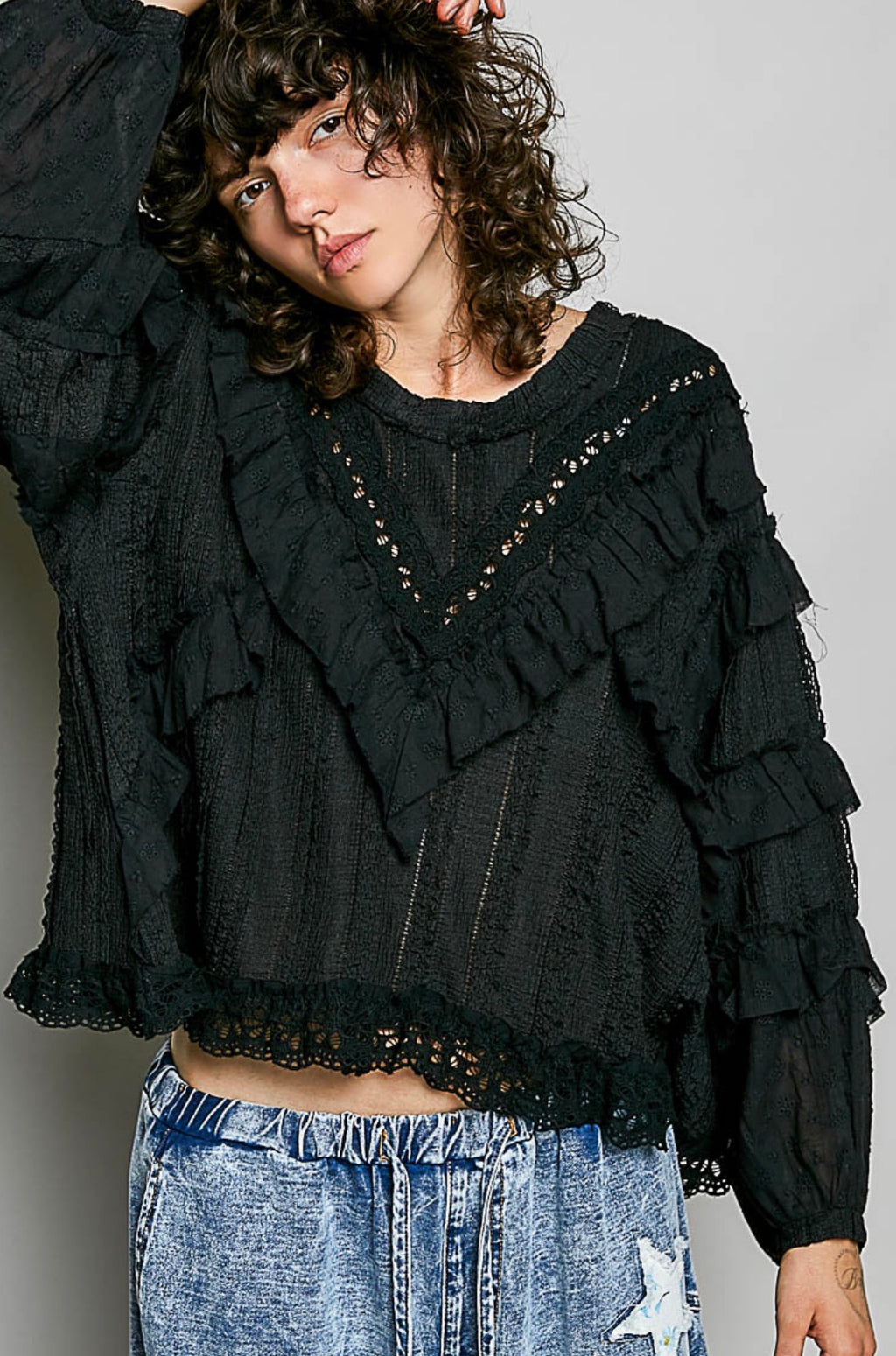 Love Shack Top -Black