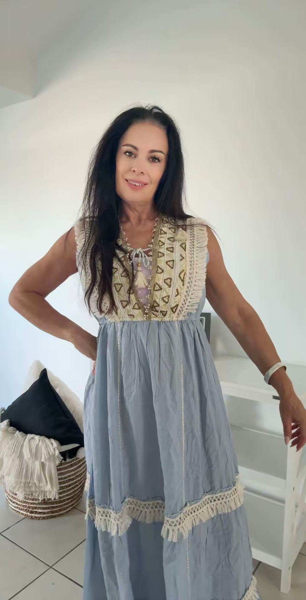 Coastal Muse Maxi Dress