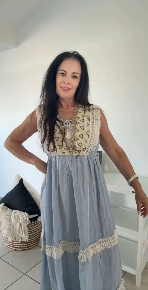 Coastal Muse Maxi Dress