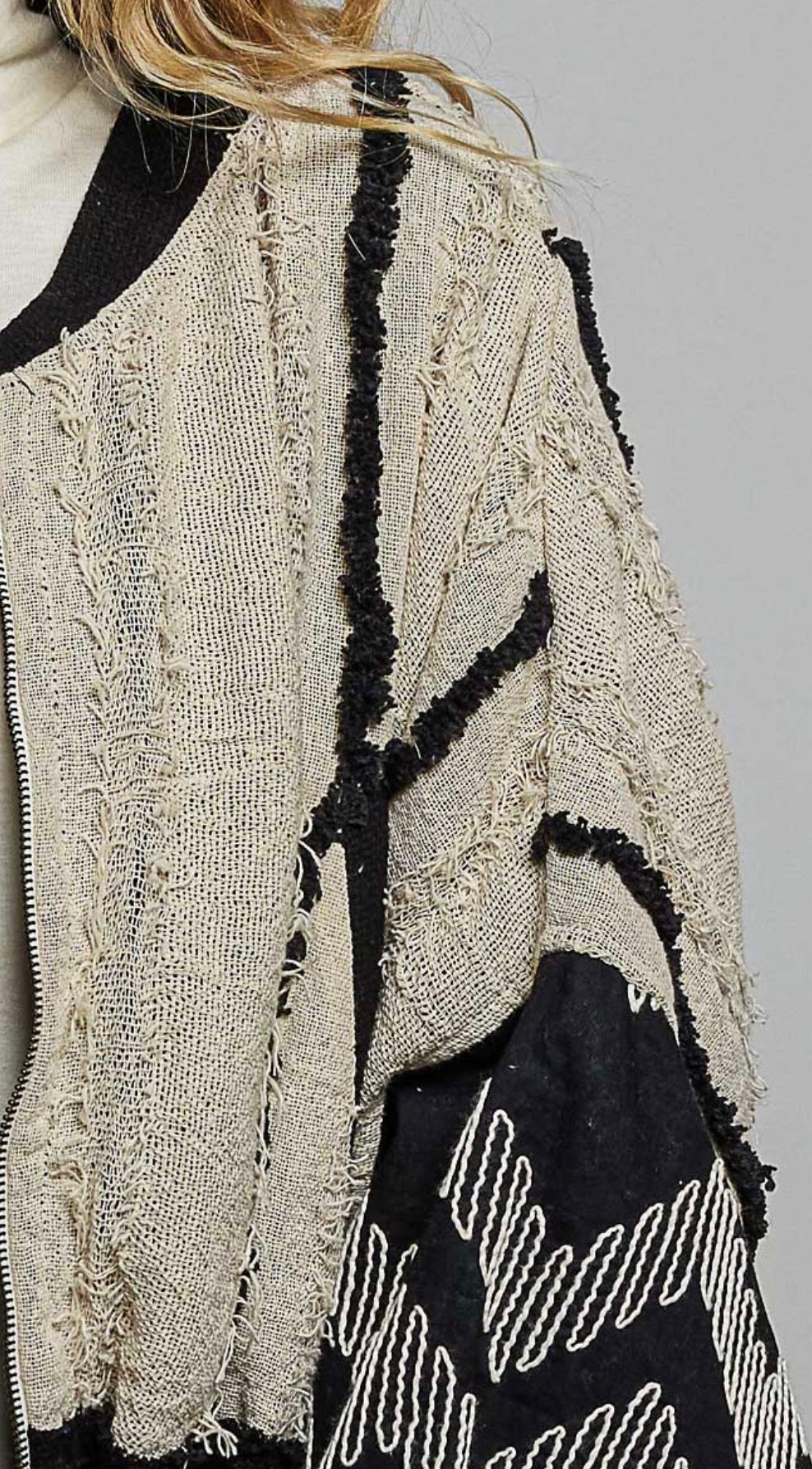Stitched Rebel Bomber Jacket
