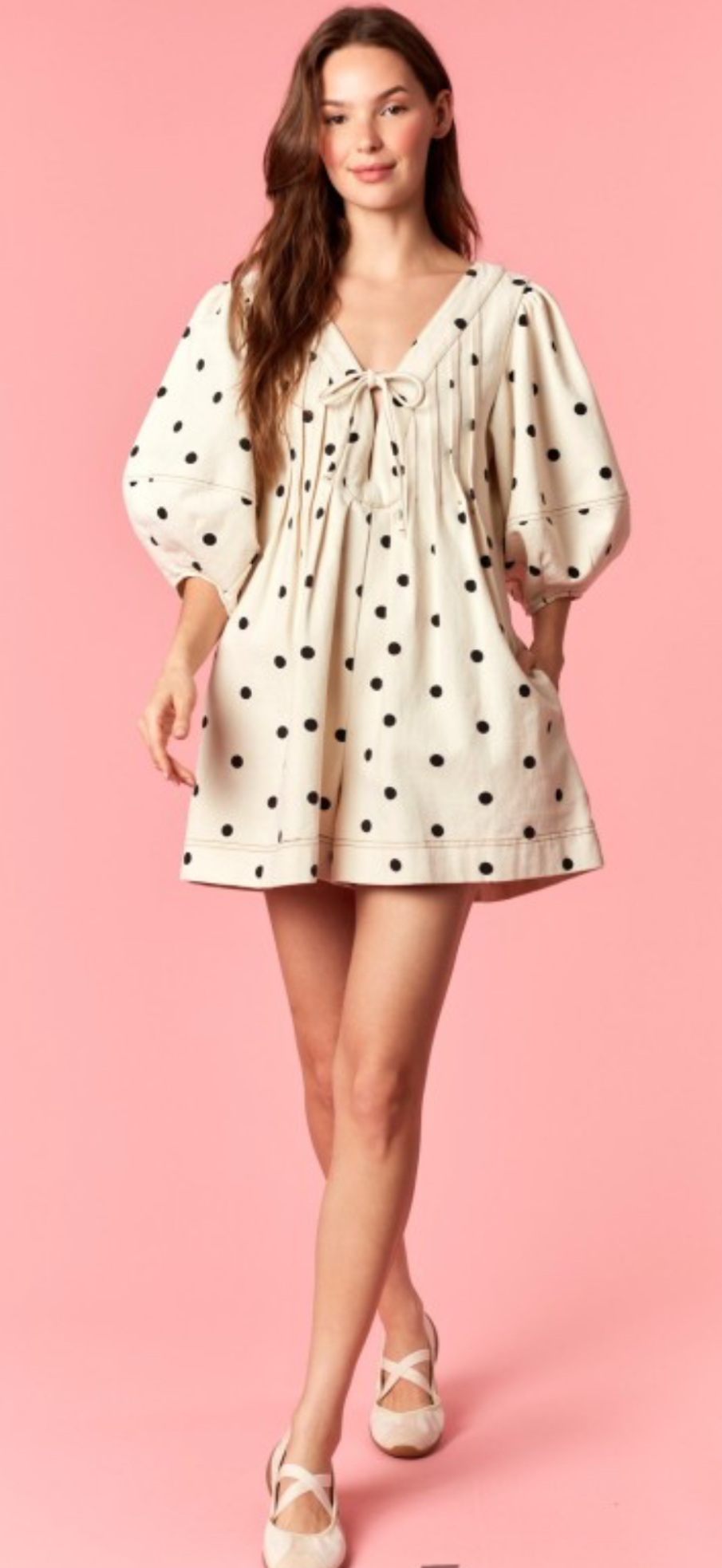 Polka Picnic Playsuit