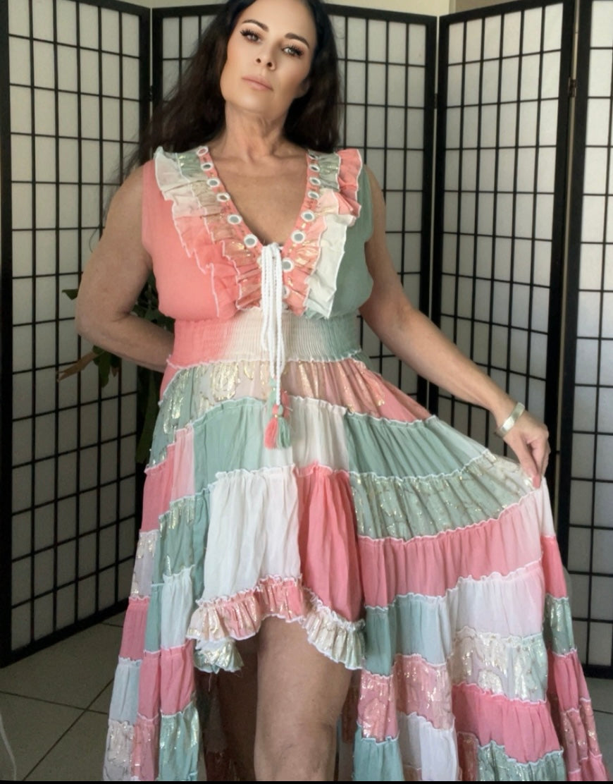 Abbey Hi Low Maxi Dress
