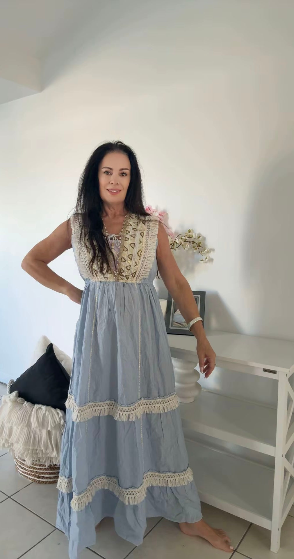 Coastal Muse Maxi Dress