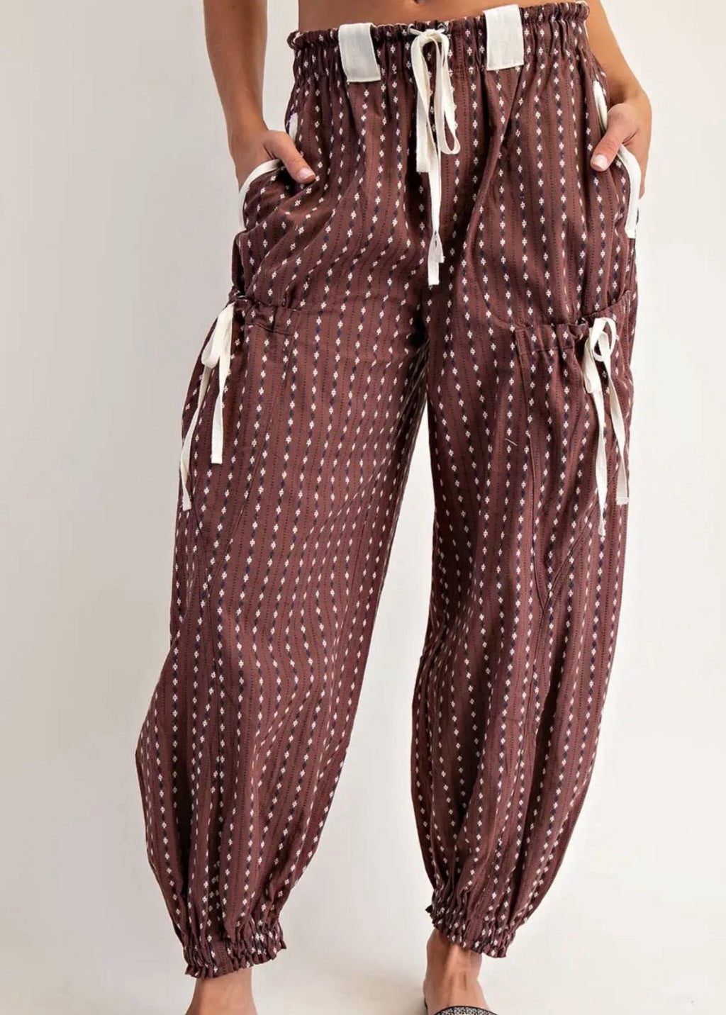 Cocoa & Cream Cargo Pants