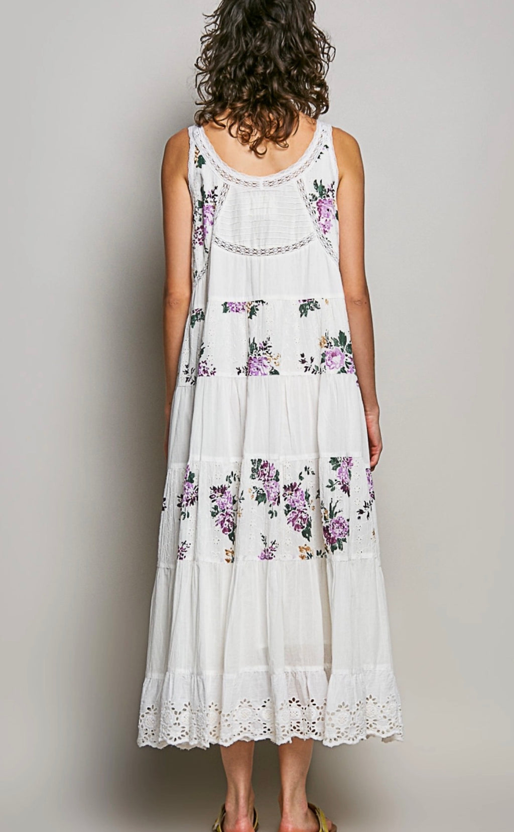 Lavender Garden Maxi Dress