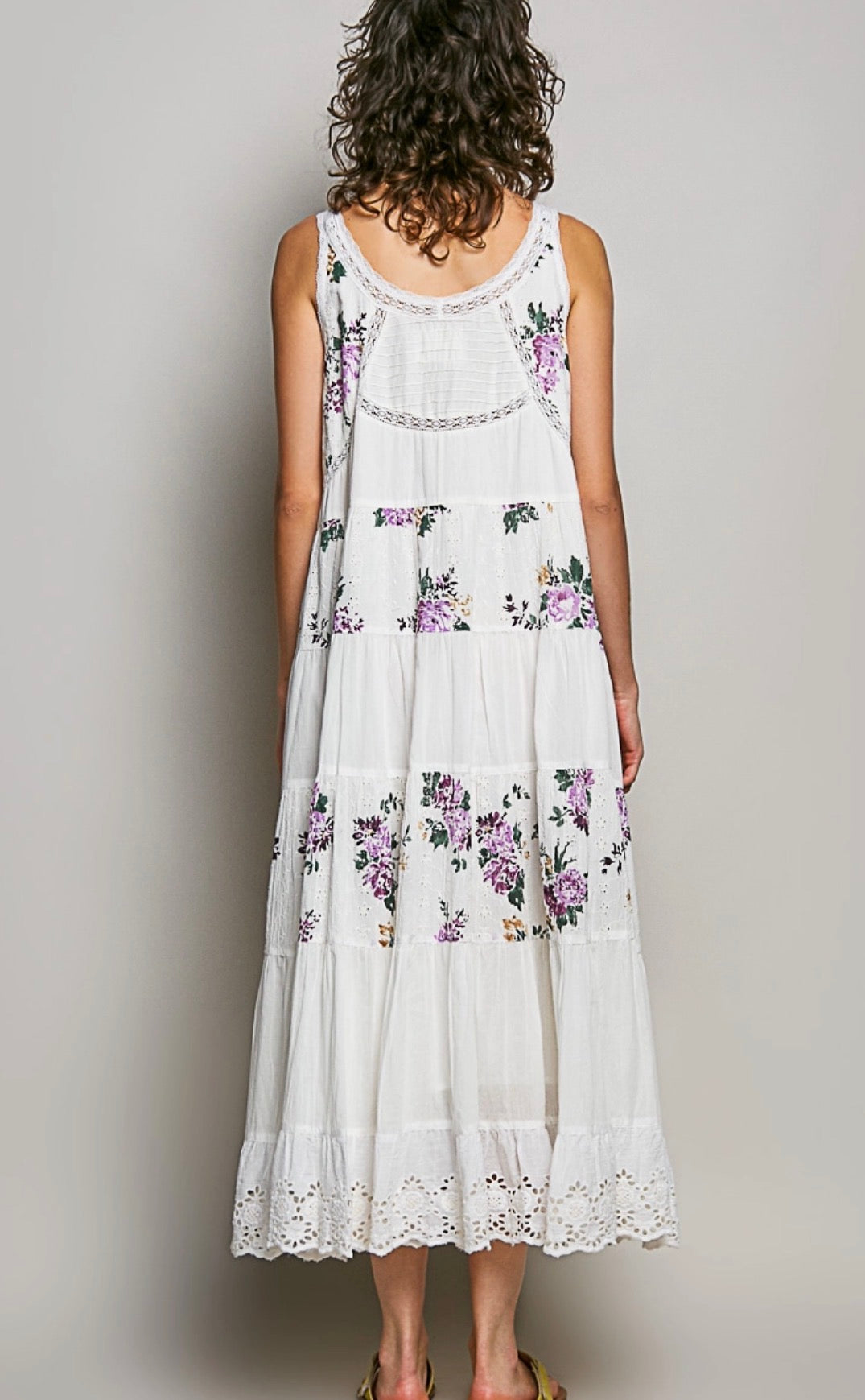 Lavender Garden Maxi Dress