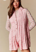 Pink Postcard Playsuit