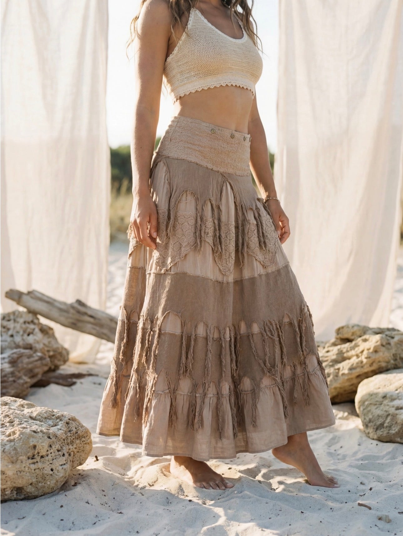 Earthbound Beauty Wrap Skirt