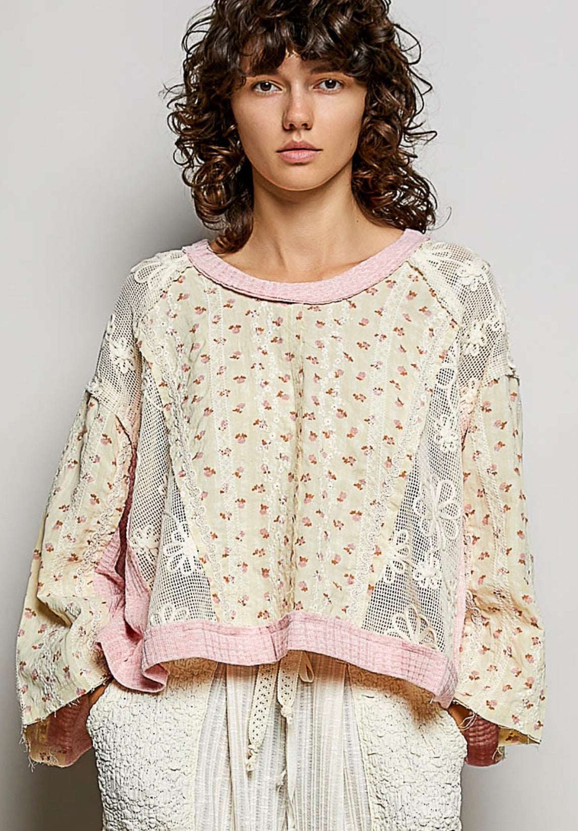 Porcelain Honey Top