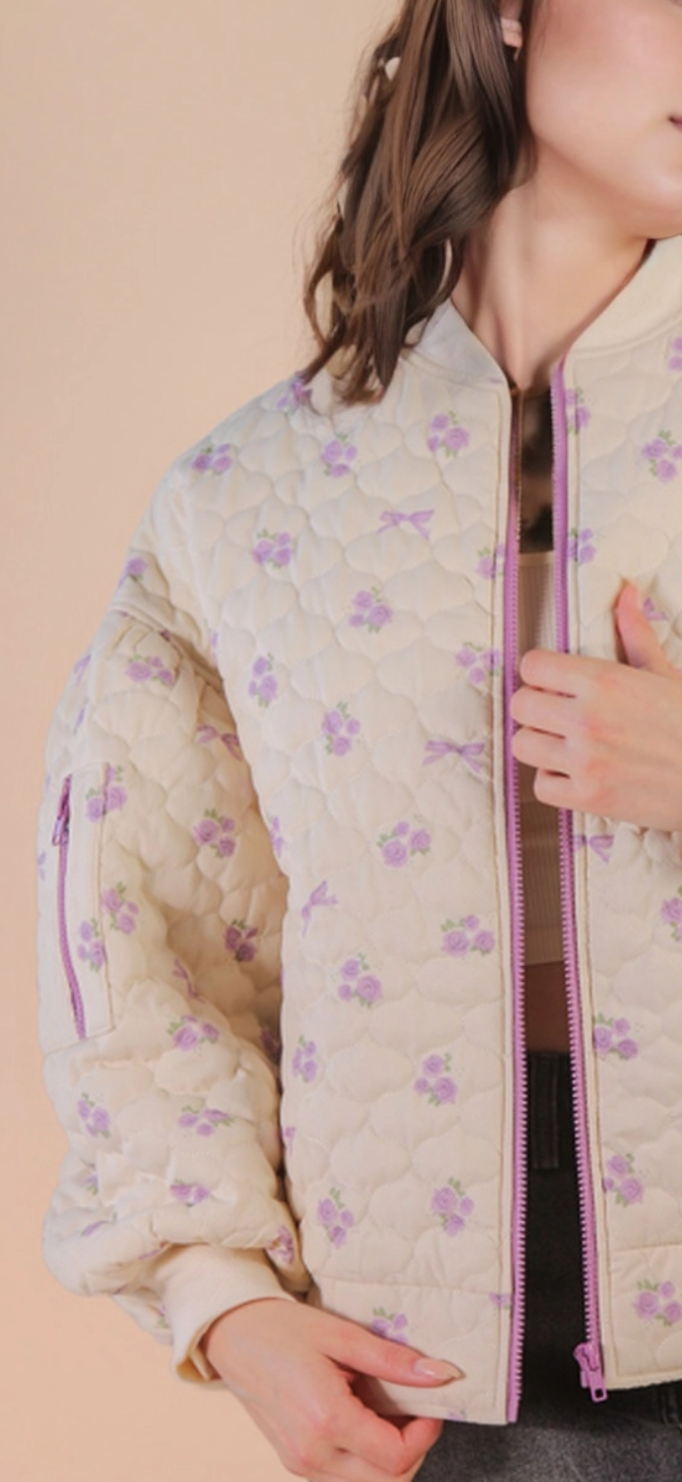 Lavender Bloom Jacket