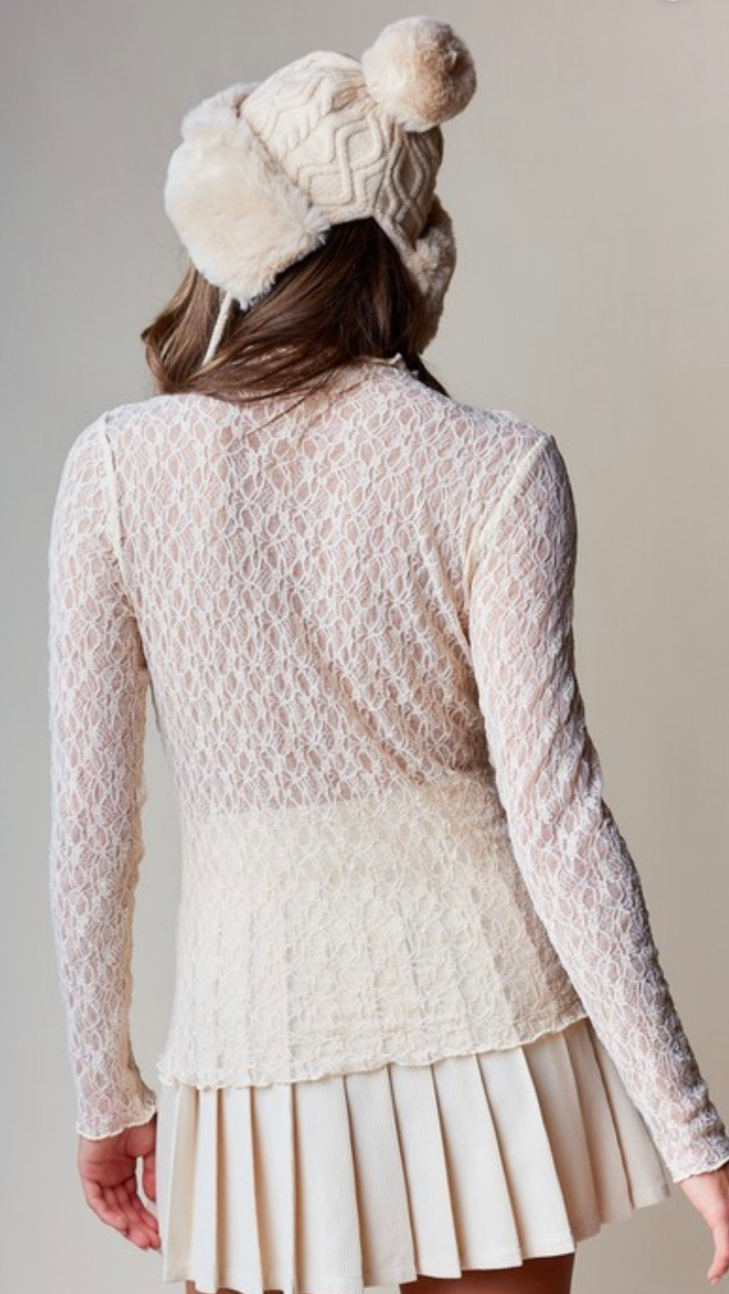 Sugar Veil Lace Top