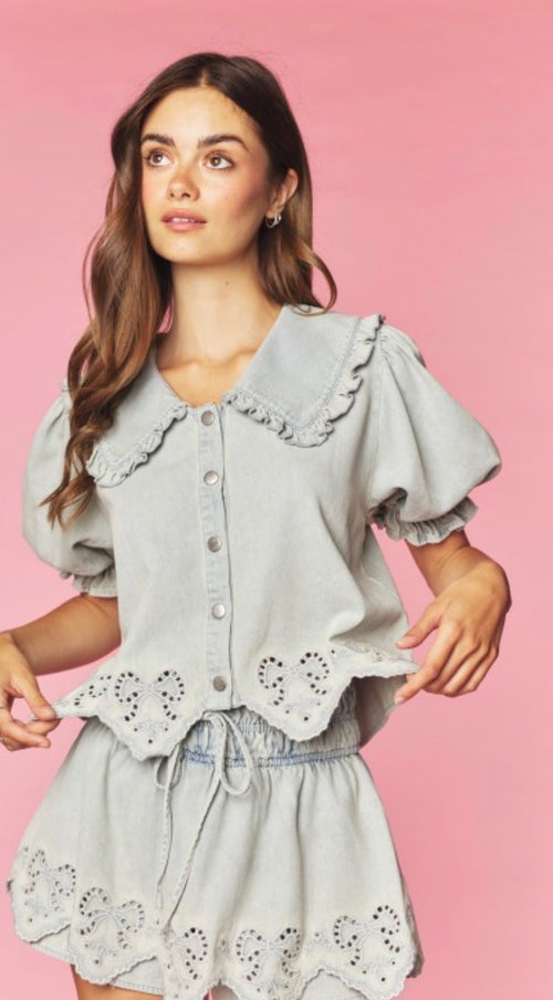 Bow & Behold Denim Set
