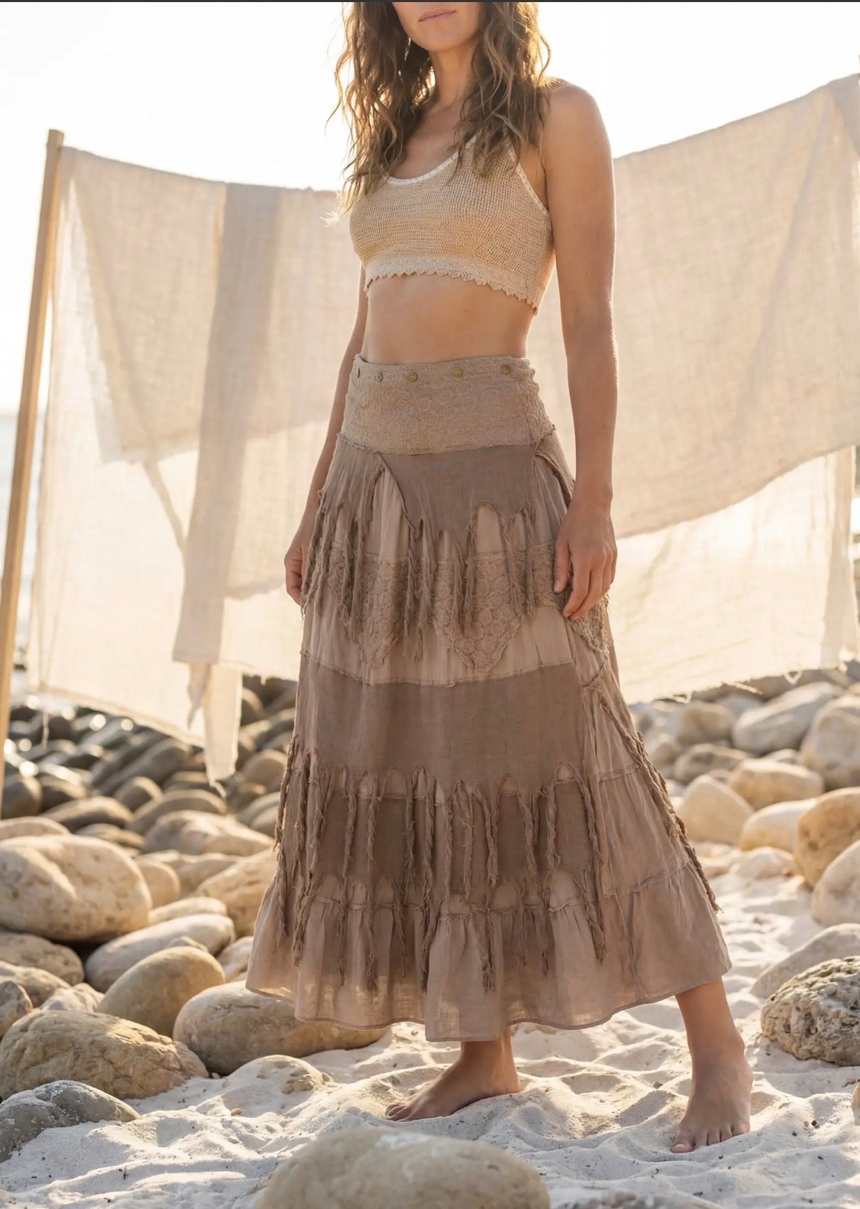 Earthbound Beauty Wrap Skirt